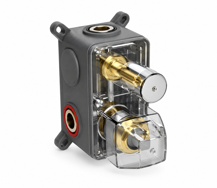 M Project Universal Inner Body with Installation Box for Concealed Bath/Shower Mixer