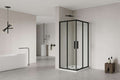 6Y1011B CORNER SHOWER CABIN - BLACK MATTE