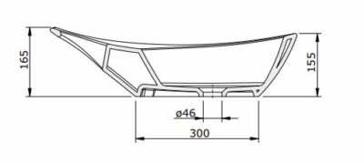 JOIN ART BASIN 610x410x(155-165)MM