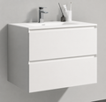 BOSTON LAKA WHITE GLOSSY WALL HUNG CABINET