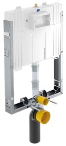 Villeroy & Boch ViConnect Compact Concealed Cistern with Metal Frame for Brick-Wall Construction