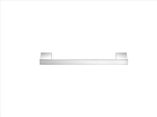 SANCO Monogram Single Towel Rail 30cm Chrome
