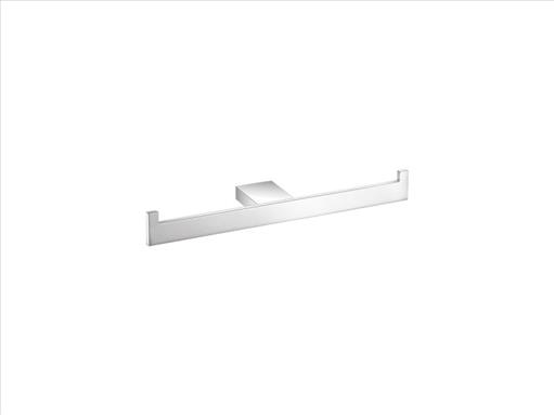 SANCO Monogram Double Toilet Roll Holder Chrome