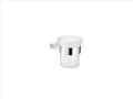 SANCO Academia wall-mounted glass holder in Chrome