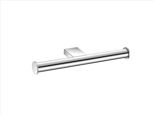 SANCO Academia Double Toilet Roll Holder Chrome