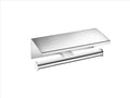 SANCO Academia Double Toilet Roll Holder with cover Chrome