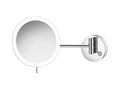 SANCO Wall Mounded Magnifying Mirror x4 with LED Chrome