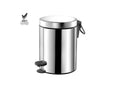 SANCO Waste Receptacle Soft Closing 5lt inox