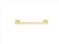 SANCO Monogram Single Towel Rail 30cm Brushed Brass