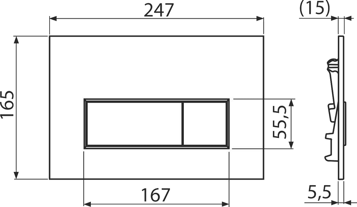 ALCA M576 technical drawing