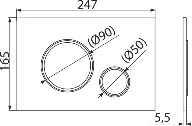 ALCA M772 technical drawing