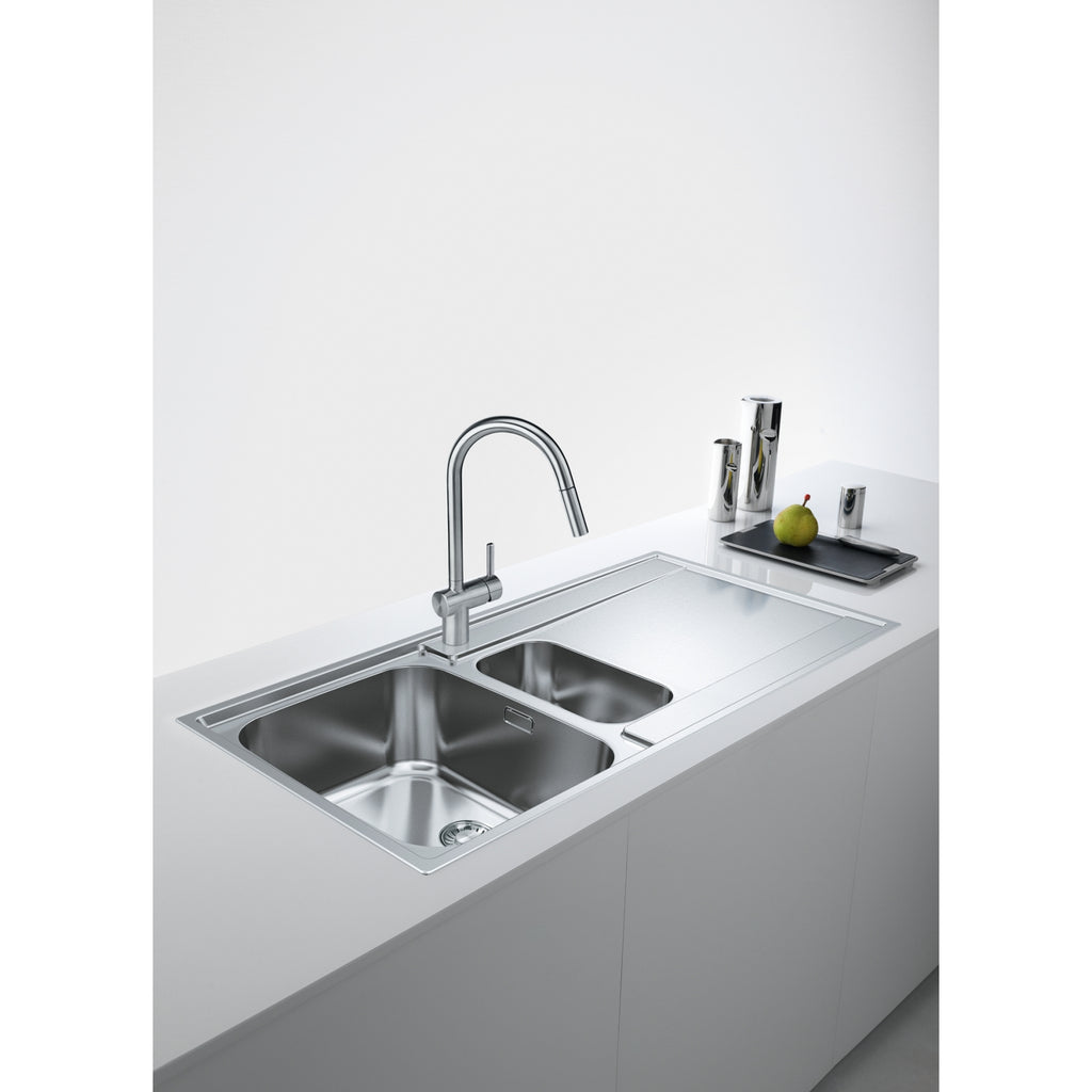 FRANKE Atlas Neo J Pull Out Inox Sink Mixer - product photo