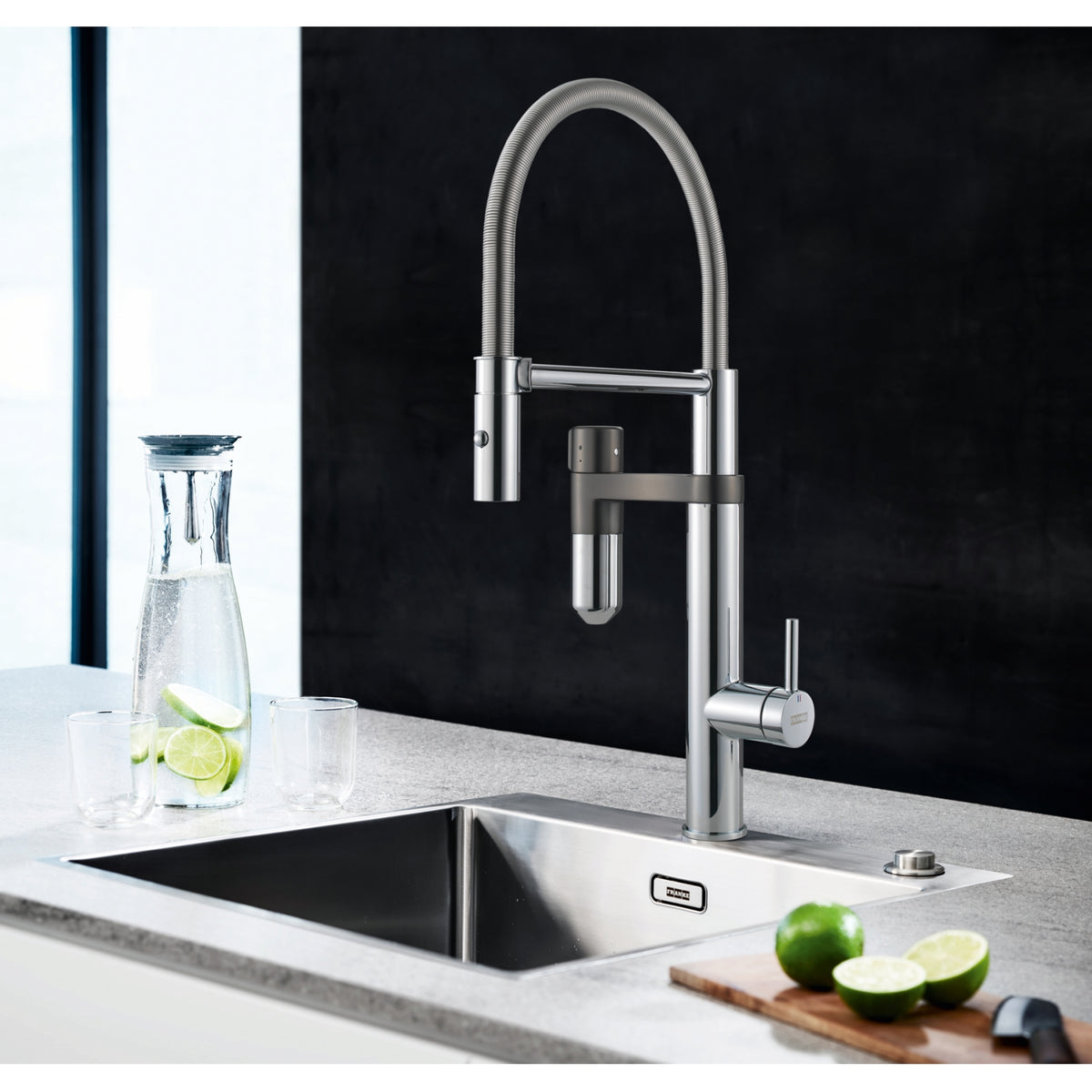 Franke TAP Vital Caps Twin Filt 2in1 Semi Pro H - product photo