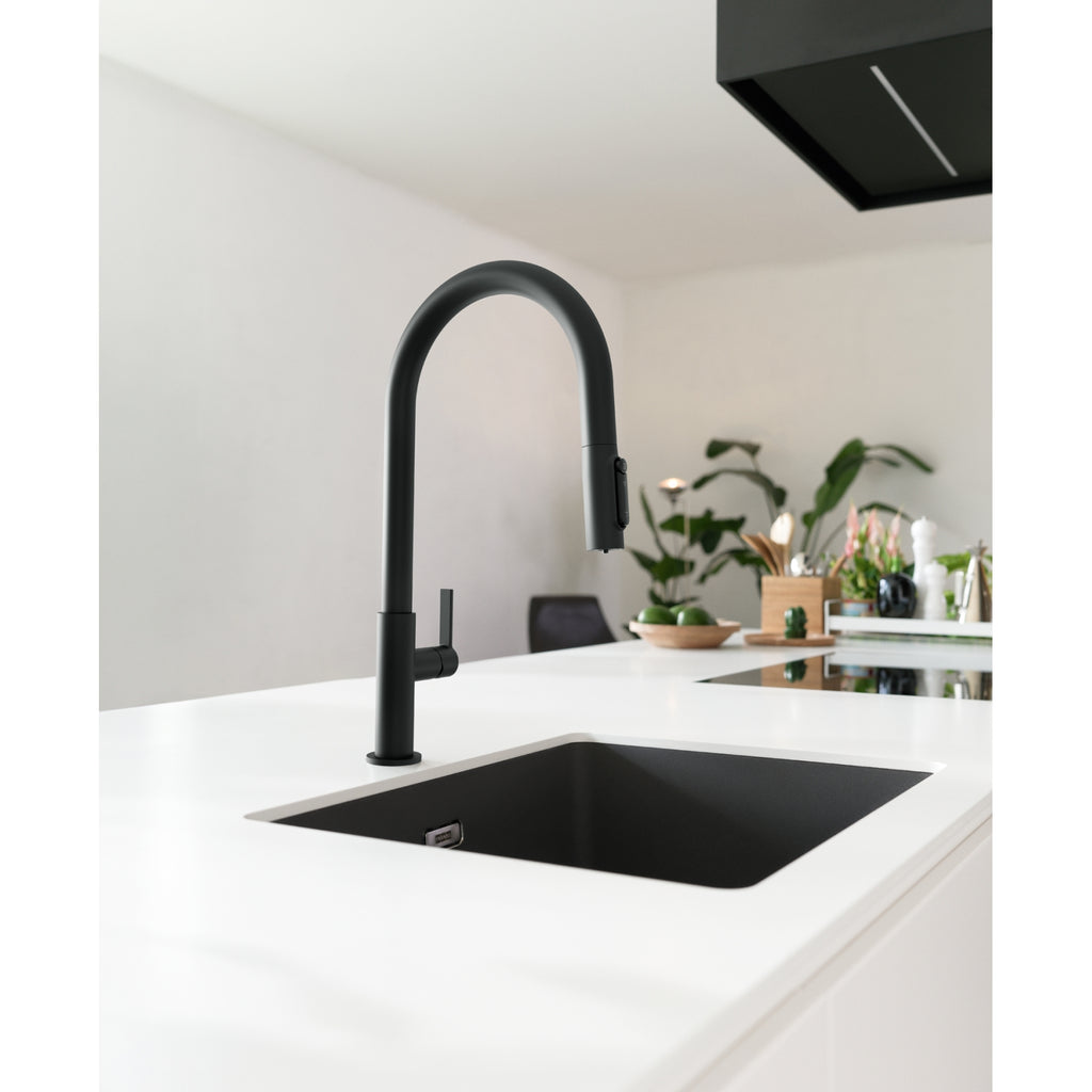 Franke Maris Slim Filtration Pull-out Black Matt - product photo