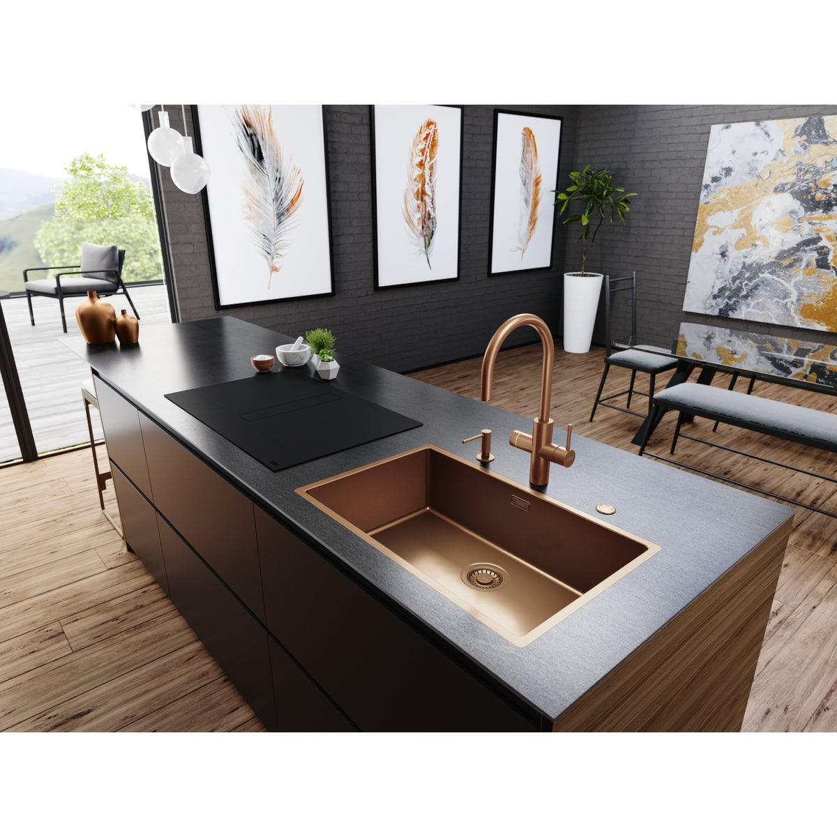 Franke Mythos Water Hub All in One Copper - product photo