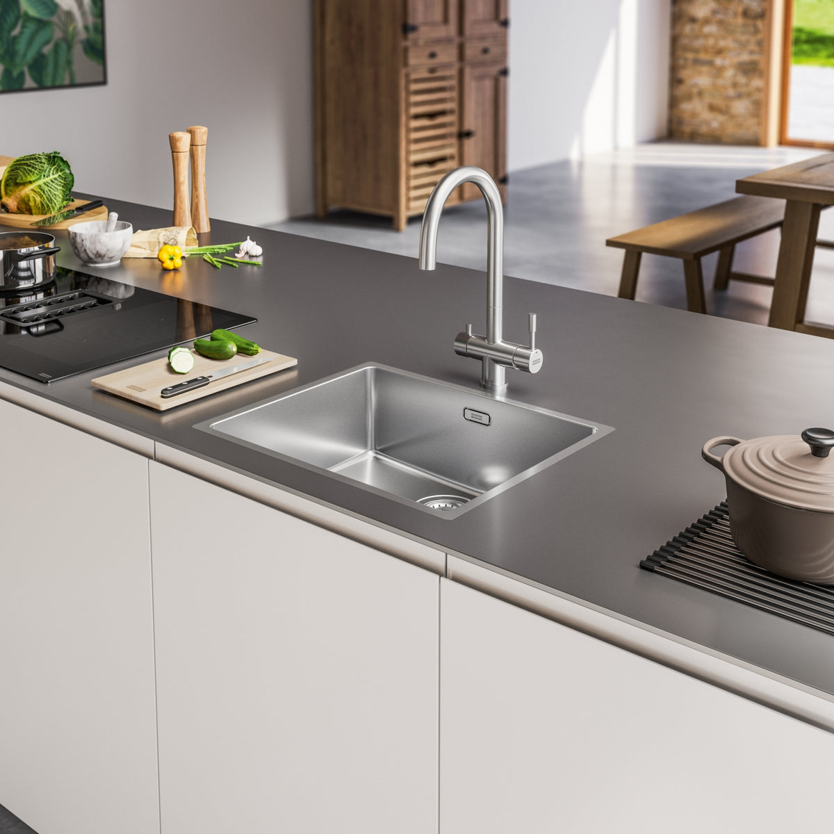 Franke Mixer Triflow Eos Inox - product photo