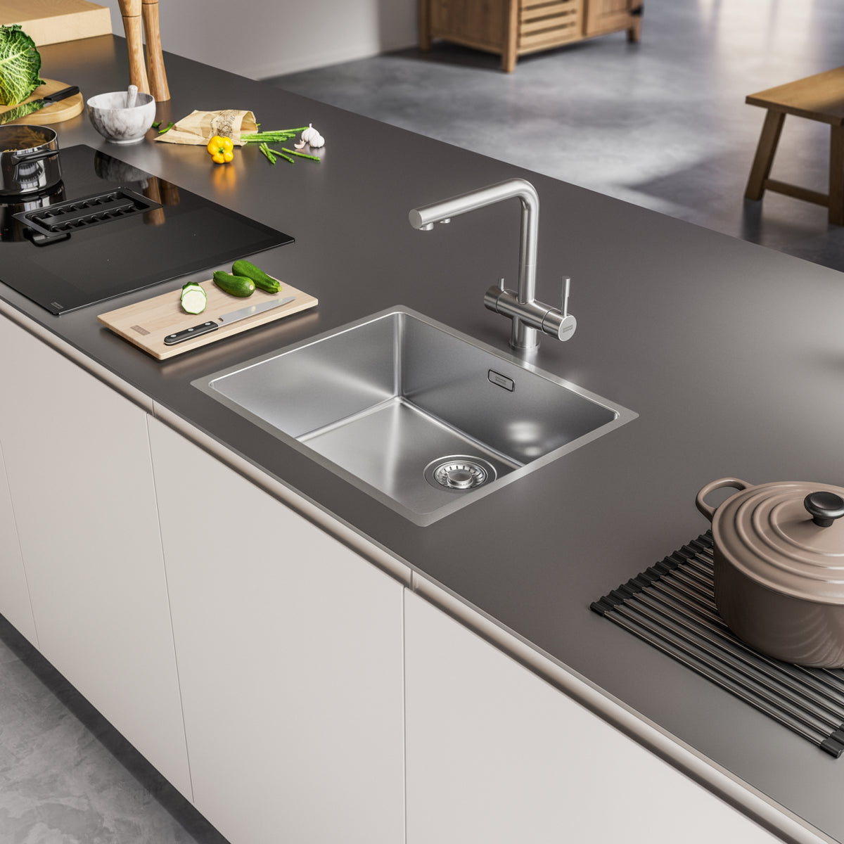 Franke Mixer Triflow Atlas Inox - product photo