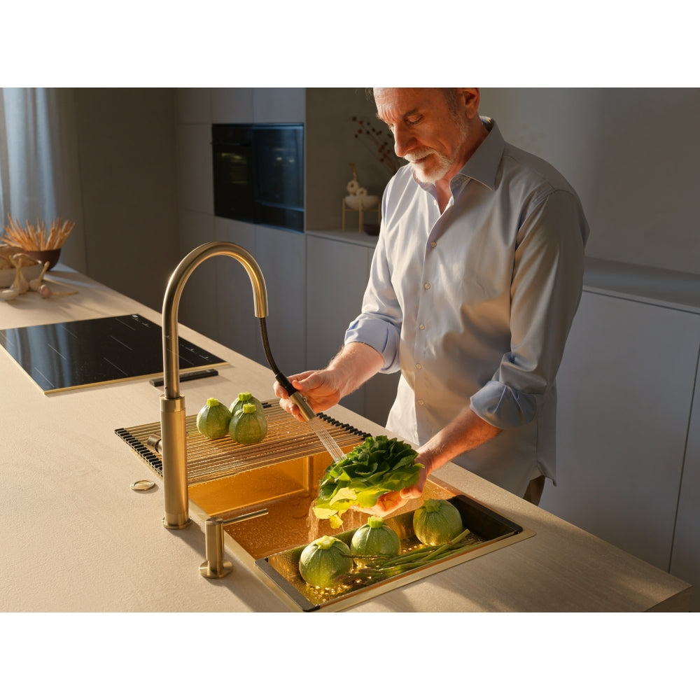 FRANKE Strainer Bowl Stainless Steel BXM/CXM, 156,4x429x53ΜΜ Champagne Gold