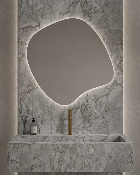 ASSYMETRICAL MIRROR