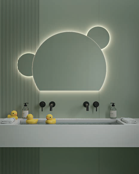 BEAR 100X70CM MIRROR