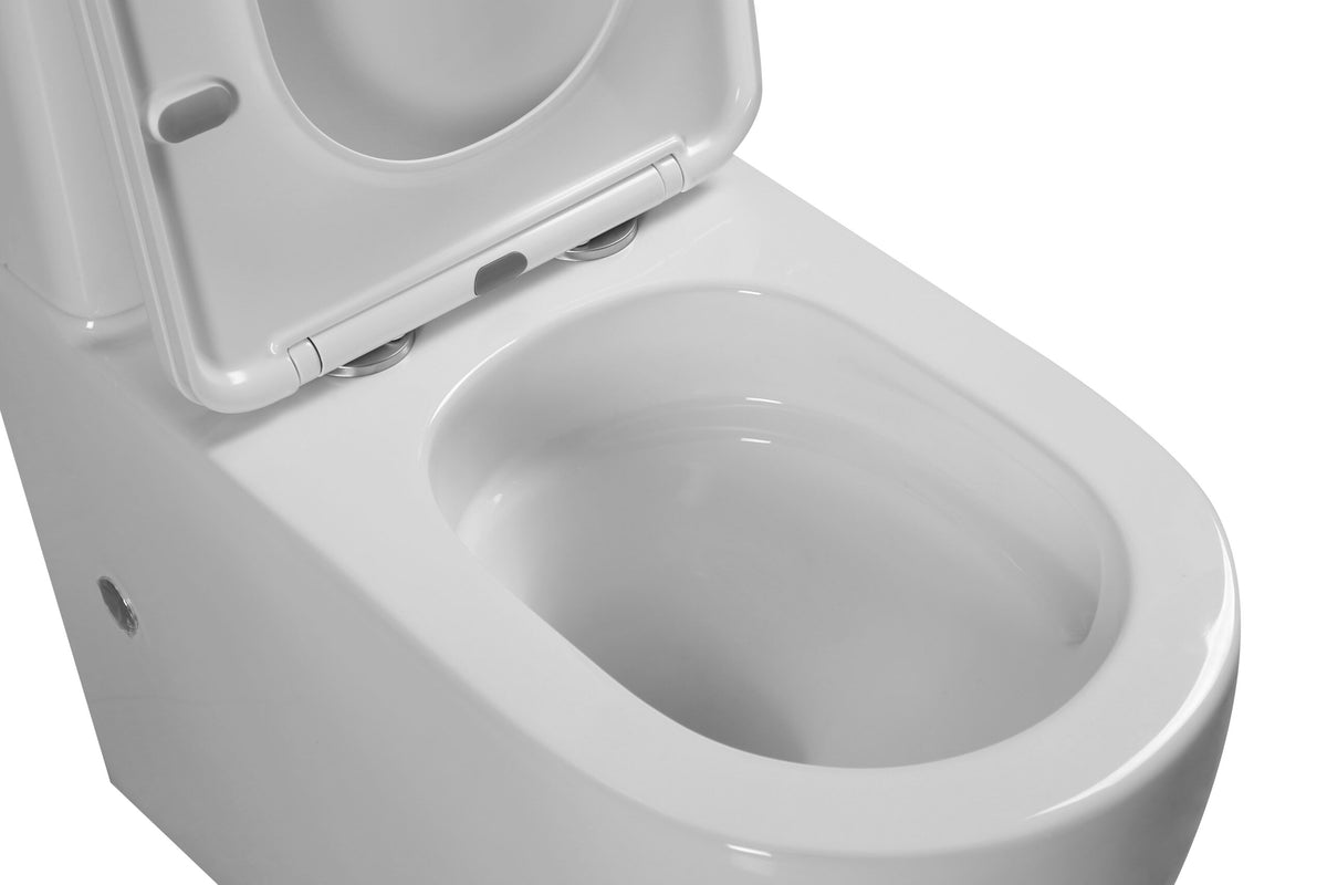 TORNADO ROUND COMPLETE SET TOILET P-TRAP 180MM / S-TRAP 220MM