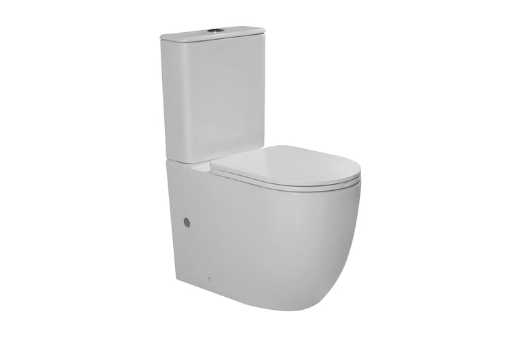 TORNADO ROUND COMPLETE SET TOILET P-TRAP 180MM / S-TRAP 220MM