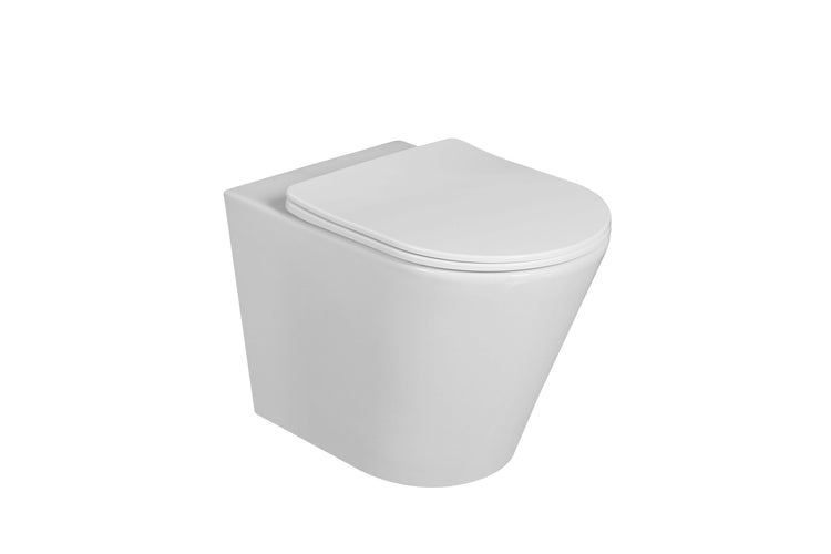 BACK TO WALL FREE STANDING COMPLETE SET TOILET