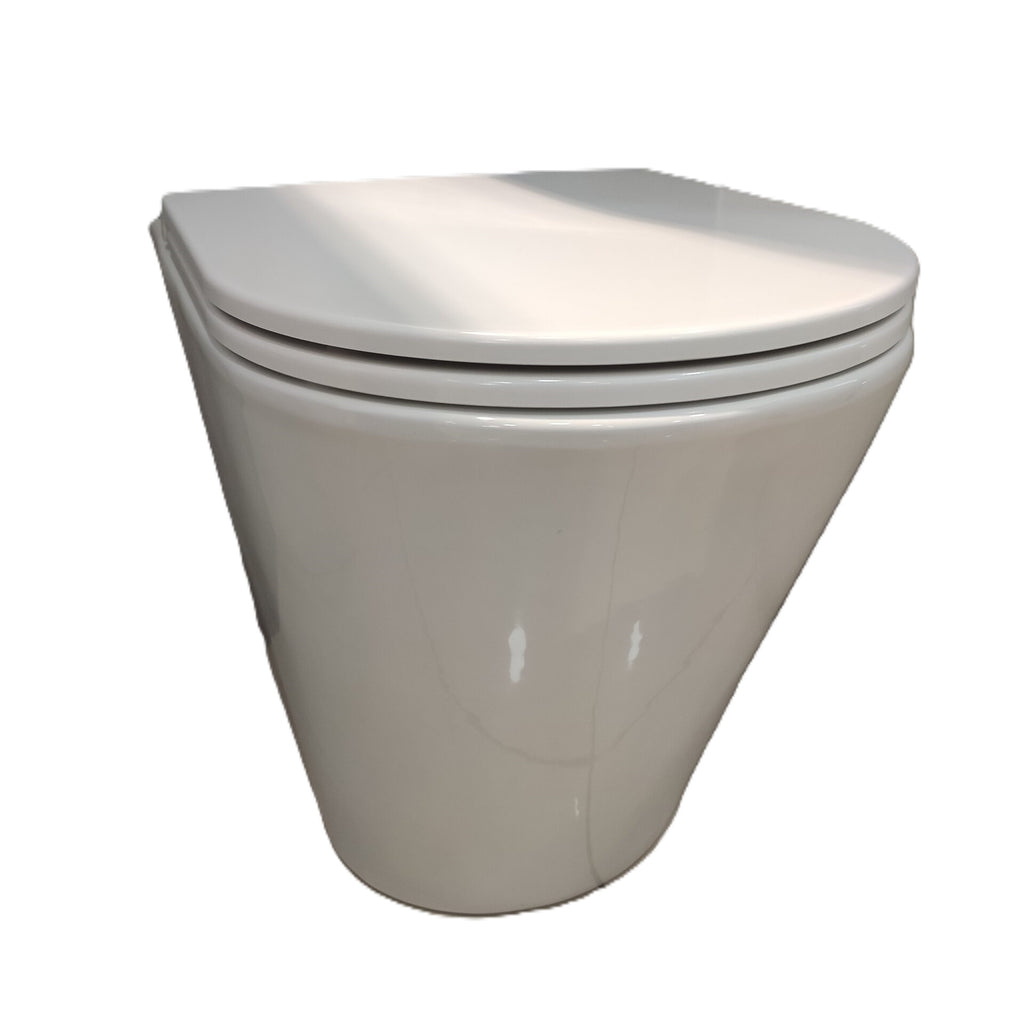 SPELLO RIMLESS FLOOR STANDING TOILET