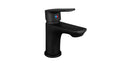 SPRINT SINGLE LEVER BASIN MIXER WITH BRASS POP-UP WASTE BLACK MATT