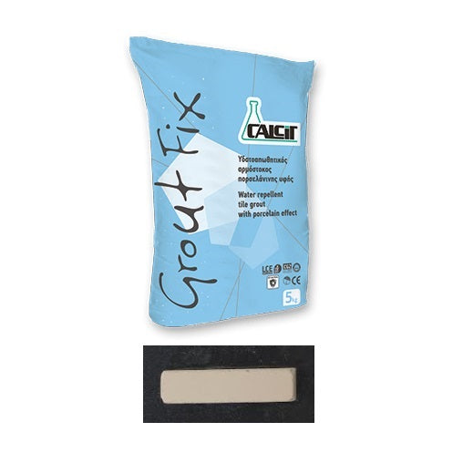 LIGHT BROWN 023 WATERPROOF GROUTFIX FOR TILES 5KG