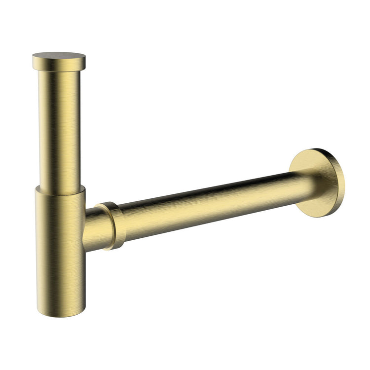 ELEGANCE BRUSHED GOLD BOTTLE TRAP