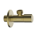 AMERICA DESIGN BRUSHED GOLD ANGLE VALVE 2 PCS 1/2″X 1/2″