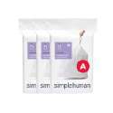 SIMPLEHUMAN CODE A CUSTOM FIT LINERS 30 PACK