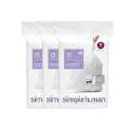SIMPLEHUMAN CODE T CUSTOM FIT LINERS 40 PACK