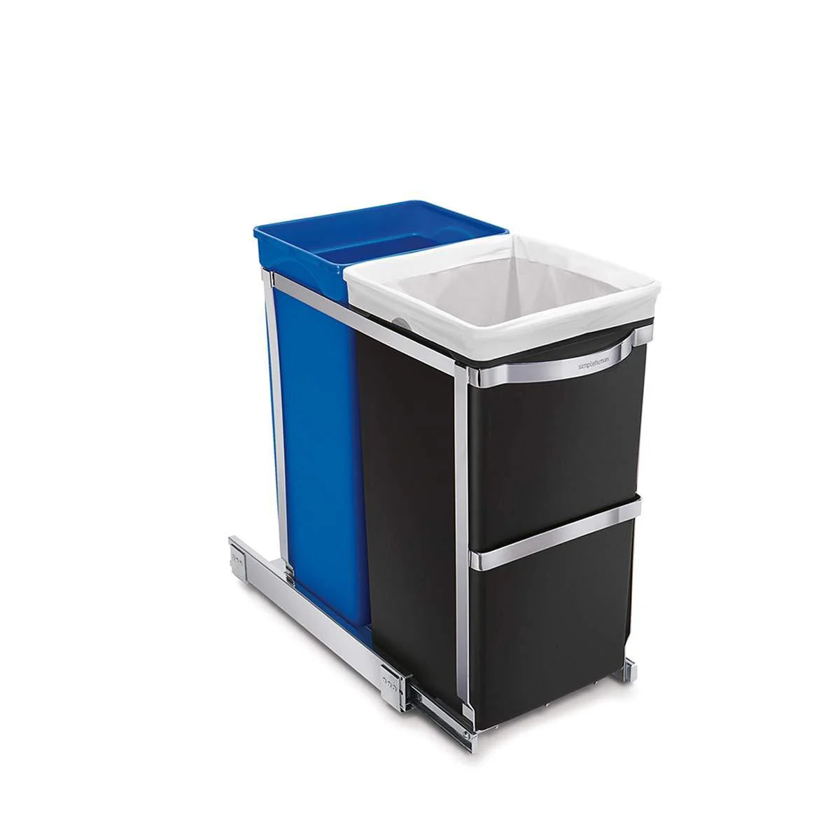 Simplehuman Under Counter Pull-Out Bin 35L Dual