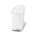 SIMPLEHUMAN 6L PLASTIC PEDAL BIN BLACK