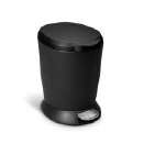 SIMPLEHUMAN 10L PLASTIC PEDAL BIN WHITE