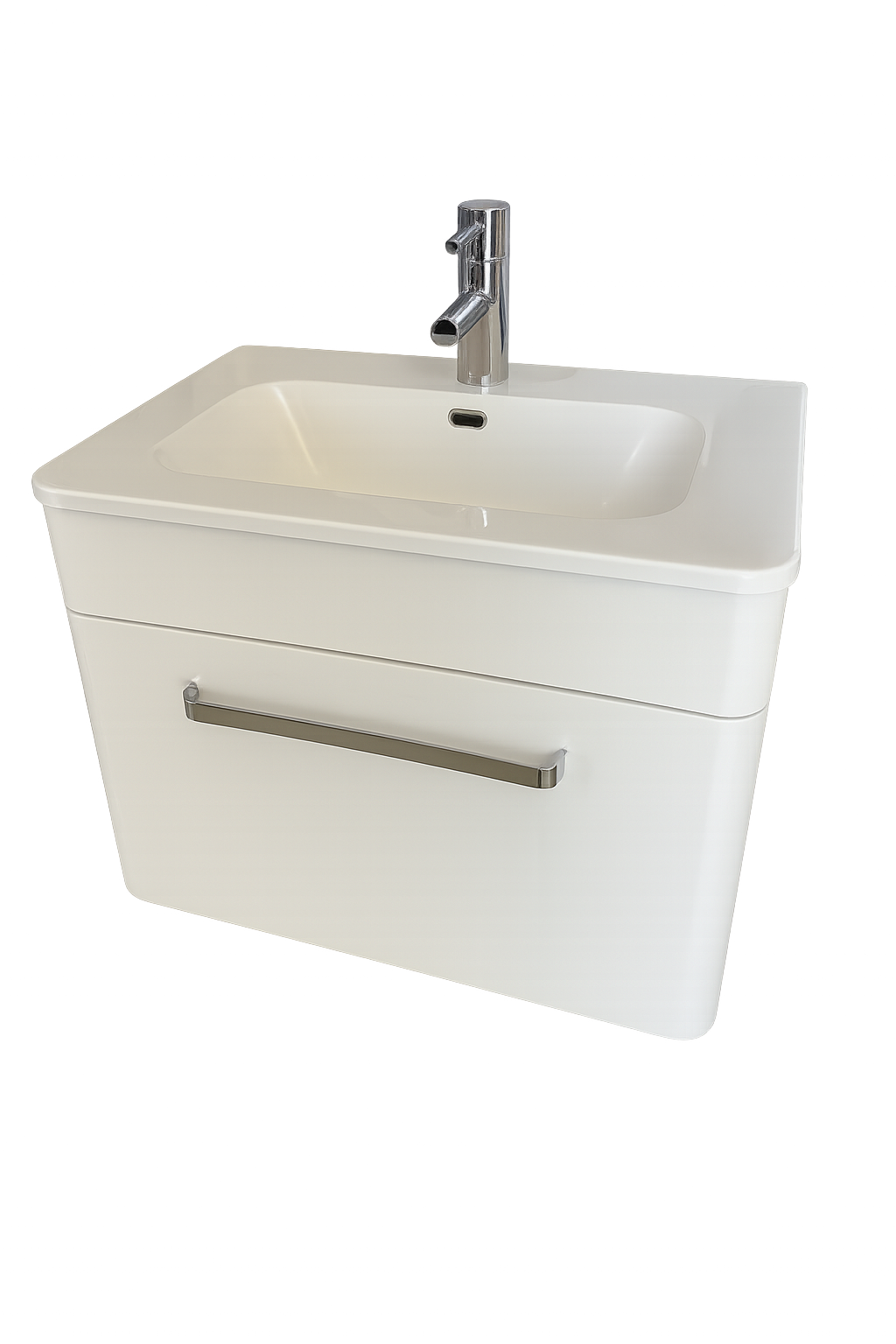 LUNA FURNITURE & BASIN GLOSS WHITE