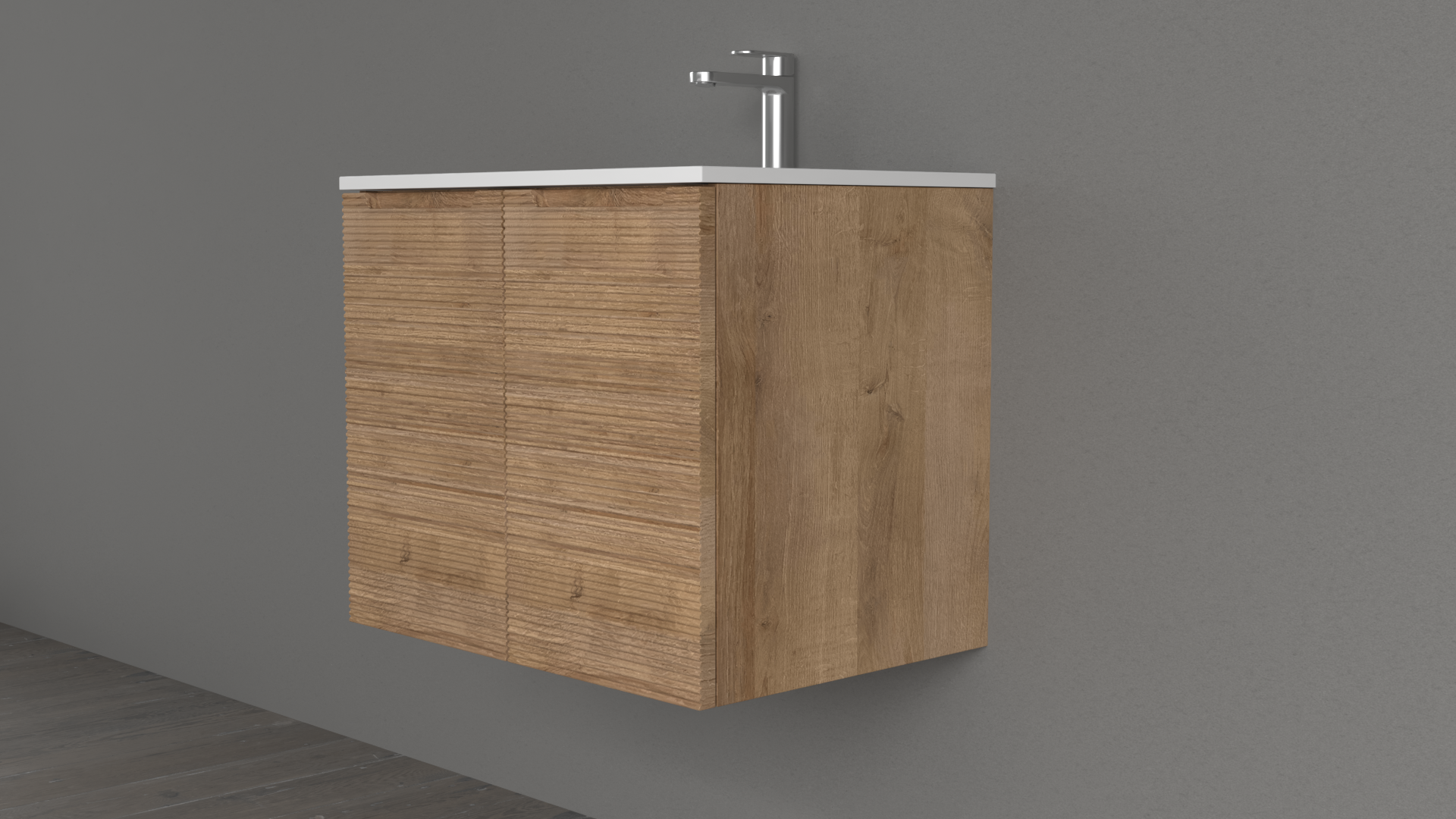 RIGO 2 WALL HUNG CABINET WITH 2 DOORS