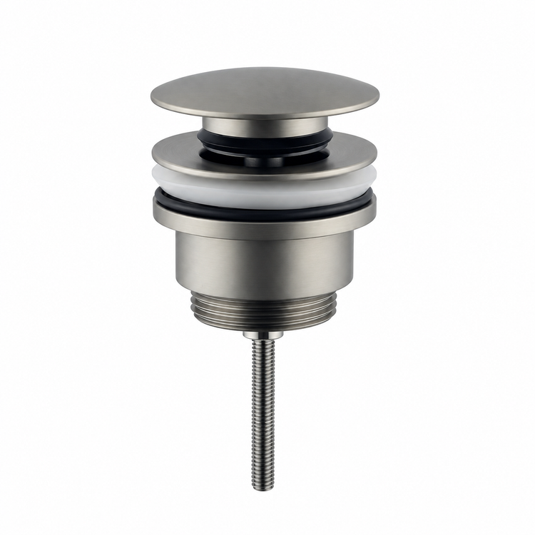 Universal Brass-Matt Click-Clack Basin Waste – 1¼″
