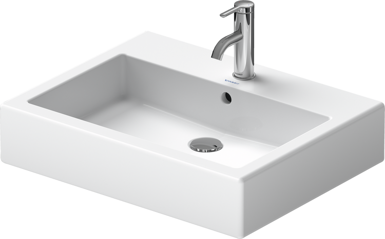 Duravit Vero Washbasin — No tap hole / no overflow — Product photo