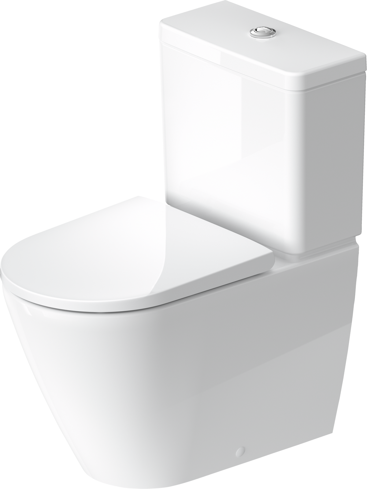 Duravit D-Neo Toilet close-coupled Rimless — Default Title — Product photo