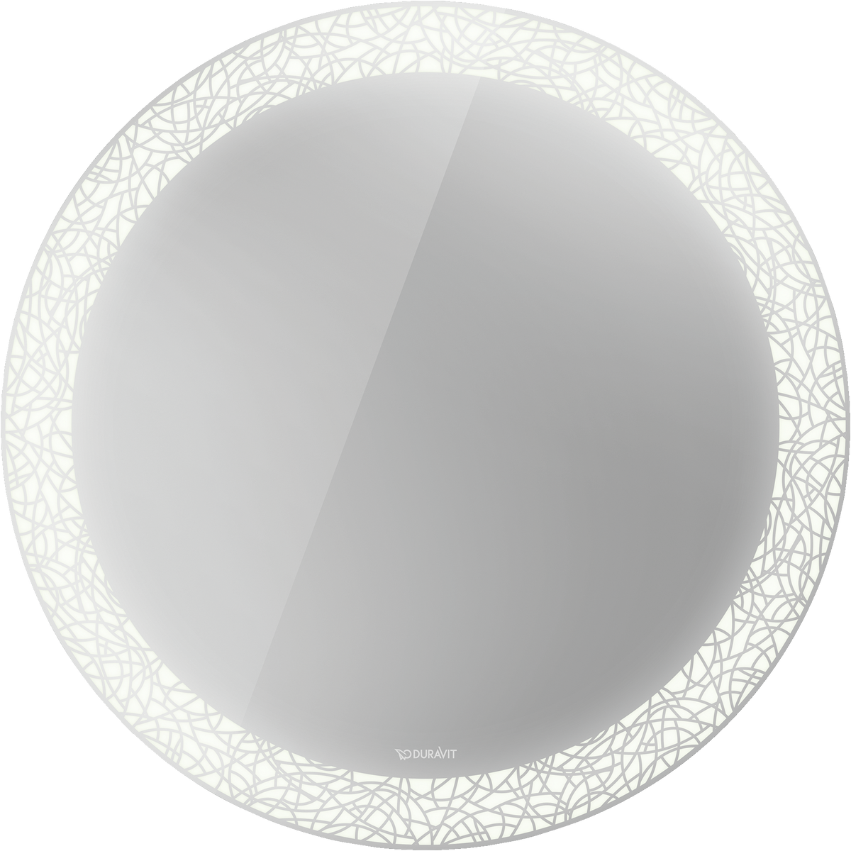 Duravit Happy D.2 Plus Mirror with Lighting — 70 cm — Organic light pattern — Product photo
