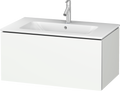 Duravit L-Cube Vanity unit wall-mounted — White matt — Product photo