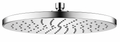 EURODOMUS ROUND SHOWER HEAD - CHROME 30 CM