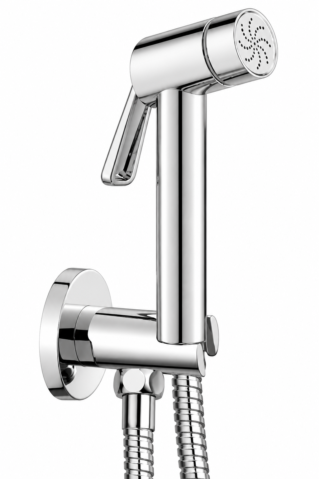 EURODOMUS BIDET TRIGGER SPRAY SET - CHROME