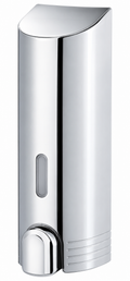 EURODOMUS WALL-MOUNTED SOAP DISPENSER - CHROME 350 ML