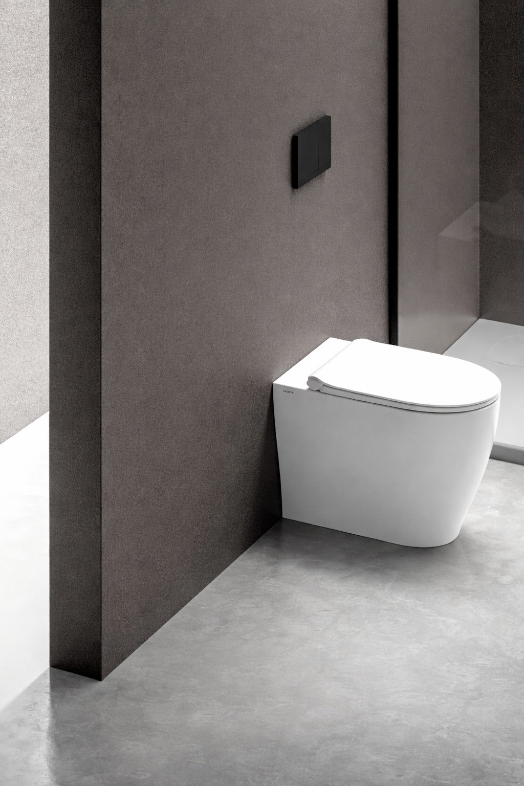 MIRTO ROUND BACK TO WALL VORTEX TOILET WHITE