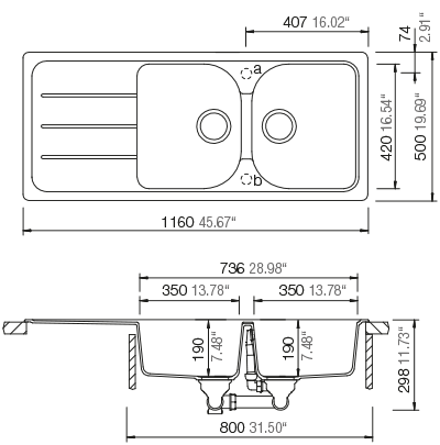 SCHOCK Formhaus D-200 116X50cm