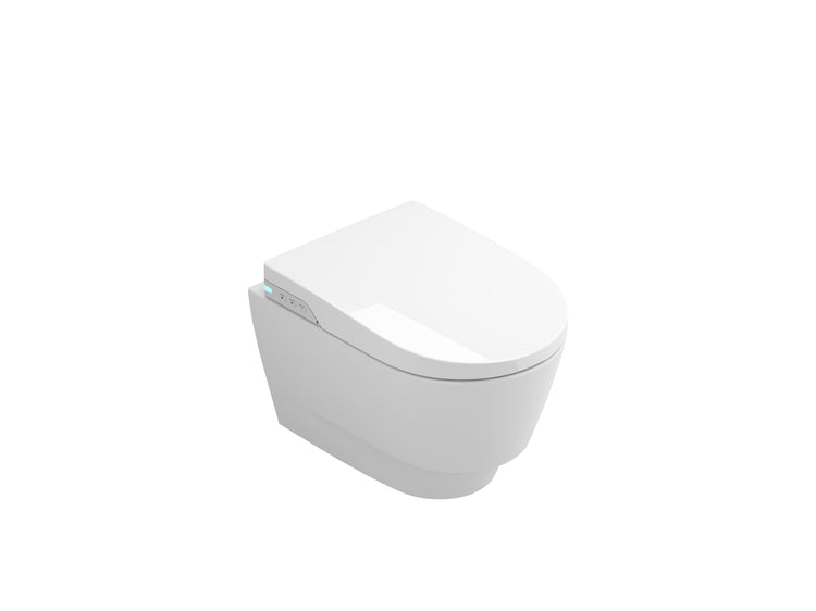 SANITANA FUTURA SHOWER WALL HUNG TOILET RIMLESS WHITE
